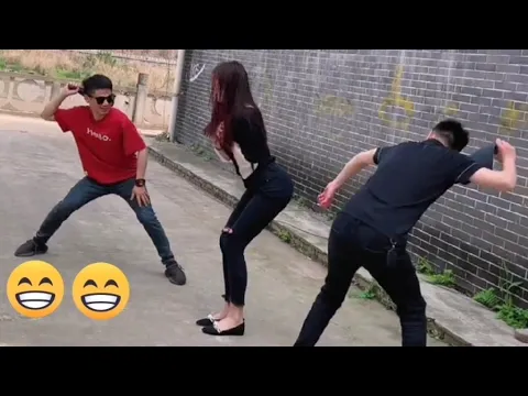 Download MP3 Chinese laughing video 2024 😂 challenge game 😁🤣