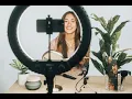 Vivitar Creator Series 18-in White LED Ring Light Set