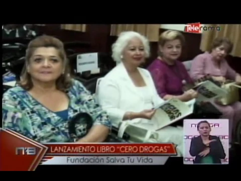 Lanzamiento libro Cero Drogas Fundación Salva tu vida