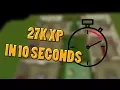 How to get 27k construction xp in less than 30 seconds for free OSRS
