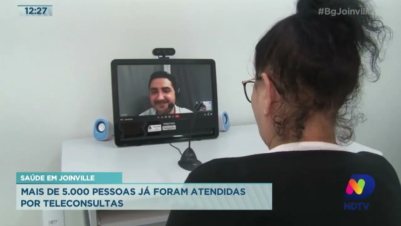 Saúde em Joinville: mais de 5.000 pessoas já foram atendidas por teleconsultas