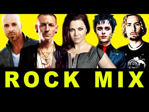 Rock Mix 2000s, Alternative Rock, Daughtry, Linkin Park, Nickelback, Green Day, Evanescence, Creed