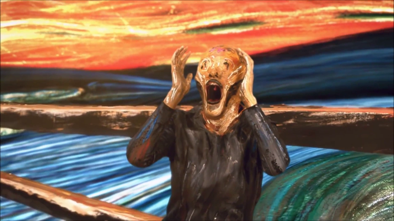 Urlo di Munch - Versione Men in Black