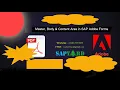 Understanding Master Page Body Page Content Area in SAP Adobe Forms
