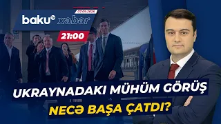 Kiyevdən sülh xəbəri eşidiləcək? | Trampın nümayəndələri nəyə nail oldular?  - Baku TV CANLI