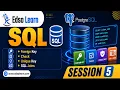 Foreign Key Check Unique Key SQL Joins Session 5 Edso Learn