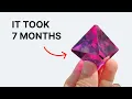 I Spent 7 Months Growing This Purple Crystal