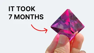 I Spent 7 Months Growing This Purple Crystal