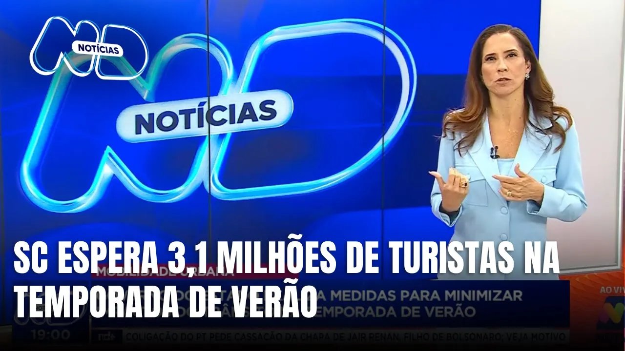Expectativa de 3,1 milhões de turistas para temporada de verão em SC