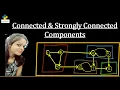 Connected and Strongly Connected Components in a Graph Graph Theory