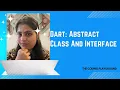 Dart Inheritance - Abstract Classes in Dart Flutter Dart Tutorial