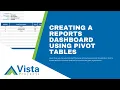 Creating A Reports Dashboard using Pivot Tables