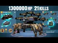 Download Lagu [WR] 21 Kills 1,300,000 HP UE Corona Ravager w/ Frederick | War Robots Gameplay