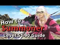 Summoner Advanced Guide for Level 51-90 Endgame Openers and Rotation included FFXIV 6 40