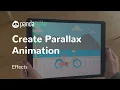 Create Parallax Animation Parallax Scrolling with Accelerometer with PandaSuite
