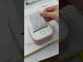Take notes with a mini printer that doesn t use ink