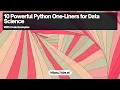 Python One Liners Efficient Data Science with Concise Code