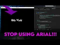 Java Swing How to use CUSTOM FONTS