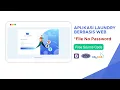 WEB-BASED LAUNDRY APPLICATION - FREE SOURCE CODE FILE NO PASSWORD