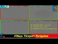 Maya Viewport Navigation How To Handle Maya viewport Maya Basic Tutorial Maya Introduction