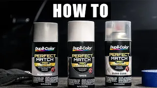 Dupli-Color How-To Perfect Match Premium Automotive Paint NEW
