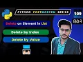 Efficient List Management Deleting Elements Made Simple Python full course in hindi