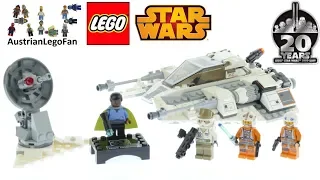 Lego Star Wars 75259 Snowspeeder 20th Anniversary Edition Speed Build