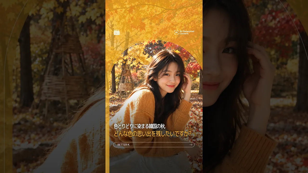 秋に出会うK-PALETTE🎨🍂