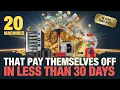 Lagu “20 Machines That Pay For Themselves in Less Than 30 Days (#7 Blew My Mind)”