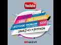 Add two Integers LeetCode problem 2235 Java c python