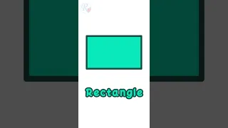 How to draw a Rectangle for kids RoseRyhmes