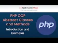 PHP OOP Abstract Classes and Methods