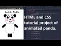 Panda animation using CSS and HTML only