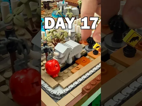 Building a Mini Working LEGO ZOO Day 17