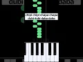 Download Lagu chipi chipi chapa chapa dubi dubi daba daba | Piano Tutorial