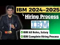 IBM 2024-2025 Hiring Process ASE Software Developer CodeKnack Process All Roles Salary