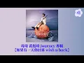 瑋瑋 黃挺瑋 Journey 專輯【如果有一天你回來 wish u back】歌詞版｜【廖奕瑞】