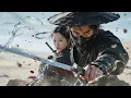 Download Lagu 沙漠险途突遭追杀，蒙面高手显逆天武功，以少胜多救下绝世美人。#drama