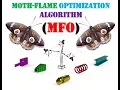 Moth Flame Optimization MFO algorithm MATLAB code explanation