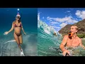 PREGNANT Christmas UNDERWATER dive EPIC beach day VLOG