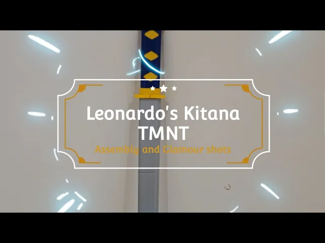 Leonardo Katana - Teenage Mutant Ninja Turtle - 1:1 Scale video thumbnail
