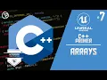 C Tutorial - Primer Course Part 7 Arrays