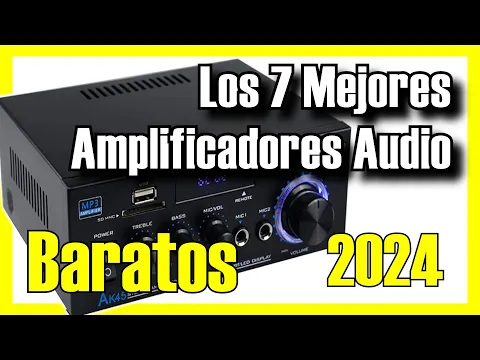 Download MP3 🔊🔥 7 MEJORES Amplificadores de Sonido BUENOS y BARATOS de Amazon  [2024]✅[Calidad/Precio] Audio Hifi