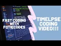 Time-lapse coding with fotiecodes
