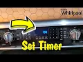 How to Set the Timer on ANY Whirlpool Oven Exact Cooking Bake Time Instructions