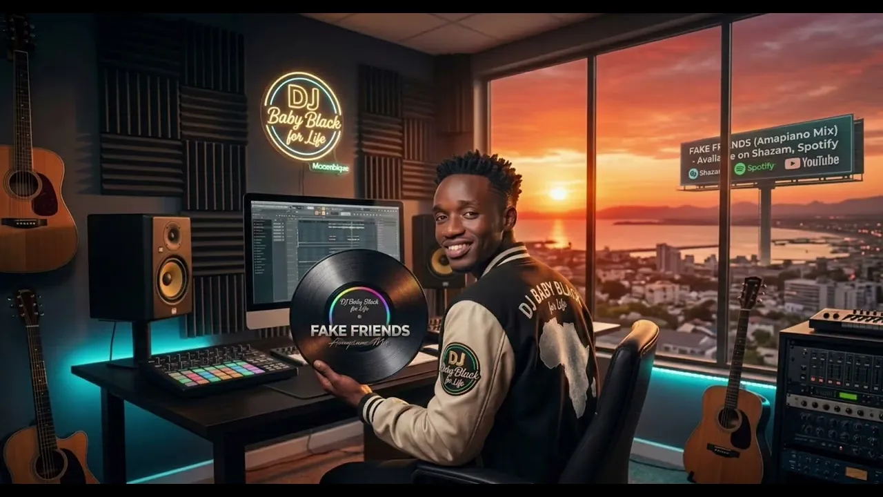 DJ Baby Black4life - Fake Friends (Revisita ao Amapiano)