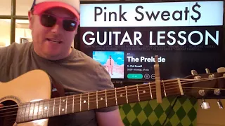 Download How To Play Lows Pink Sweat$ // easy guitar tutorial beginner lesson easy chords MP3