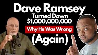 Dave Ramsey turned down 1 billion at 0 interest Financial planner shows you the math he s ignored