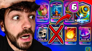 Mi Mazo CAMBIA de CARTAS, pero NO de ELIXIR!😱