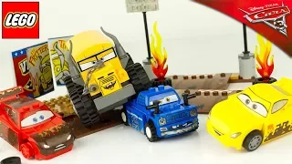 Disney Cars 3 Lego Juniors Super 8 Thunder Hollow Crazy 8 Race Flash McQueen 10744 Jouet Toy Review